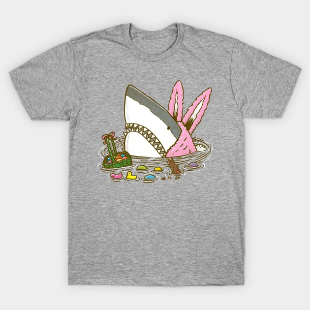 The Easter Shark T-Shirt by nickv47